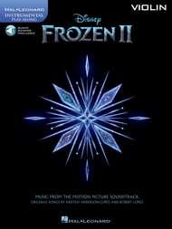 Frozen 2 Play Along Violin Book with Online Audio Access cover